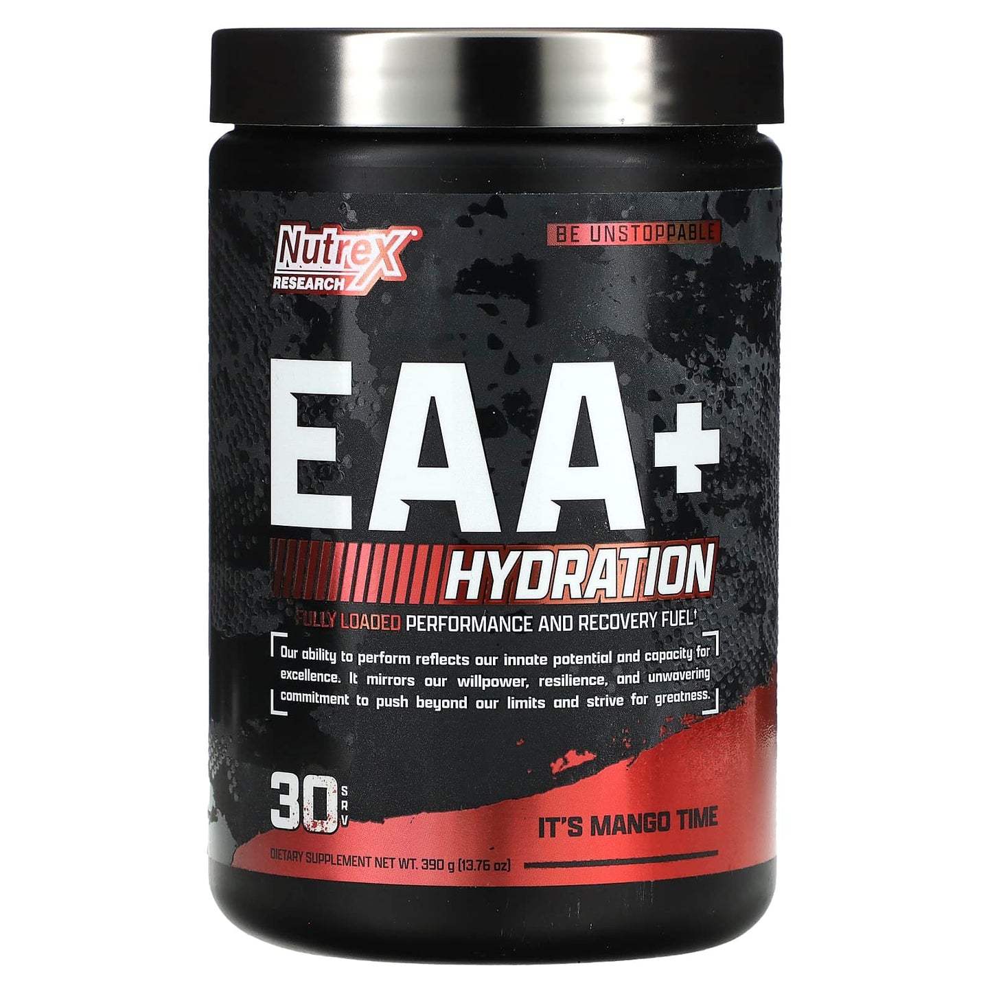 Nutrex Research, EAA+ Hydration, It's Mango Time, 13.76 oz (390 g) - Image 1