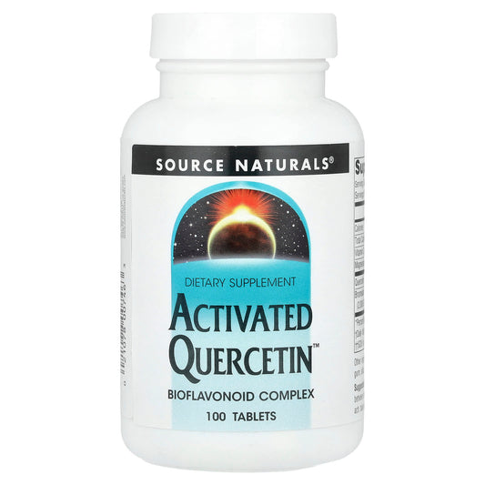 Source Naturals, Activated Quercetin™, Bioflavonoid Complex, 100 Tablets - Image 1
