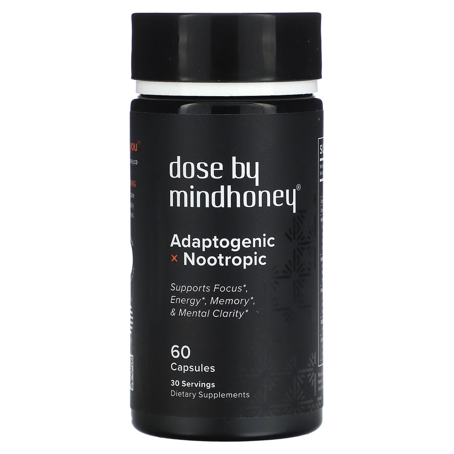 Mindhoney, Dose, Adaptogenic Nootropic, 60 Capsules - Image 1
