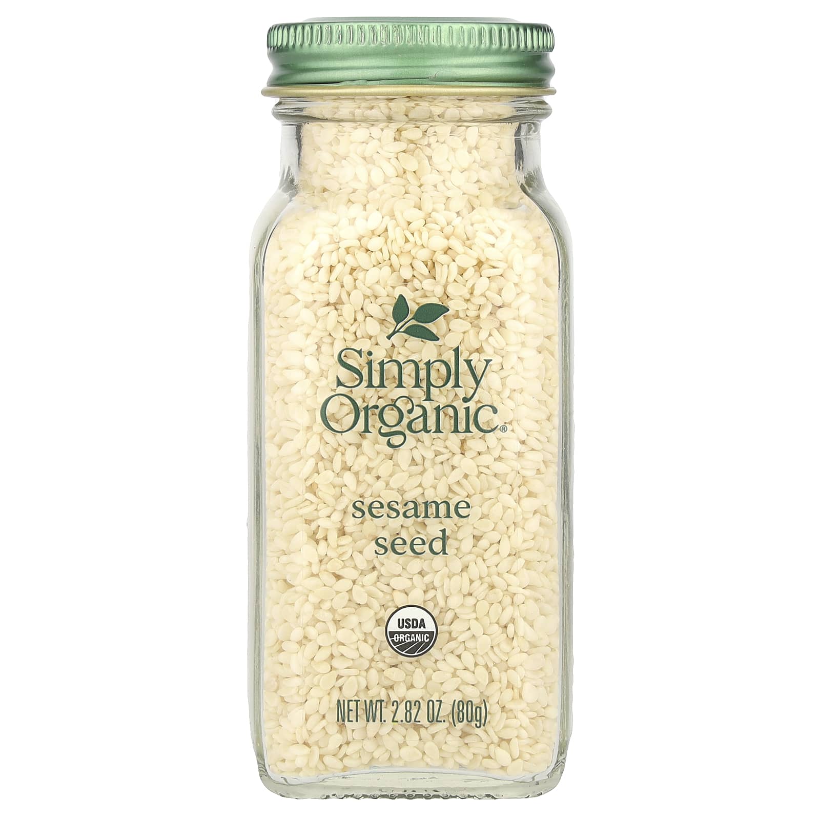 Simply Organic, Sesame Seed, 2.82 oz (80 g) - Image 1