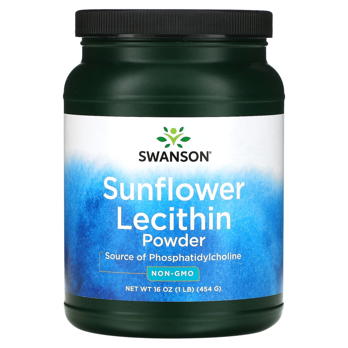 Swanson, Sunflower Lecithin Powder, 1 lb (454 g) - Image 1