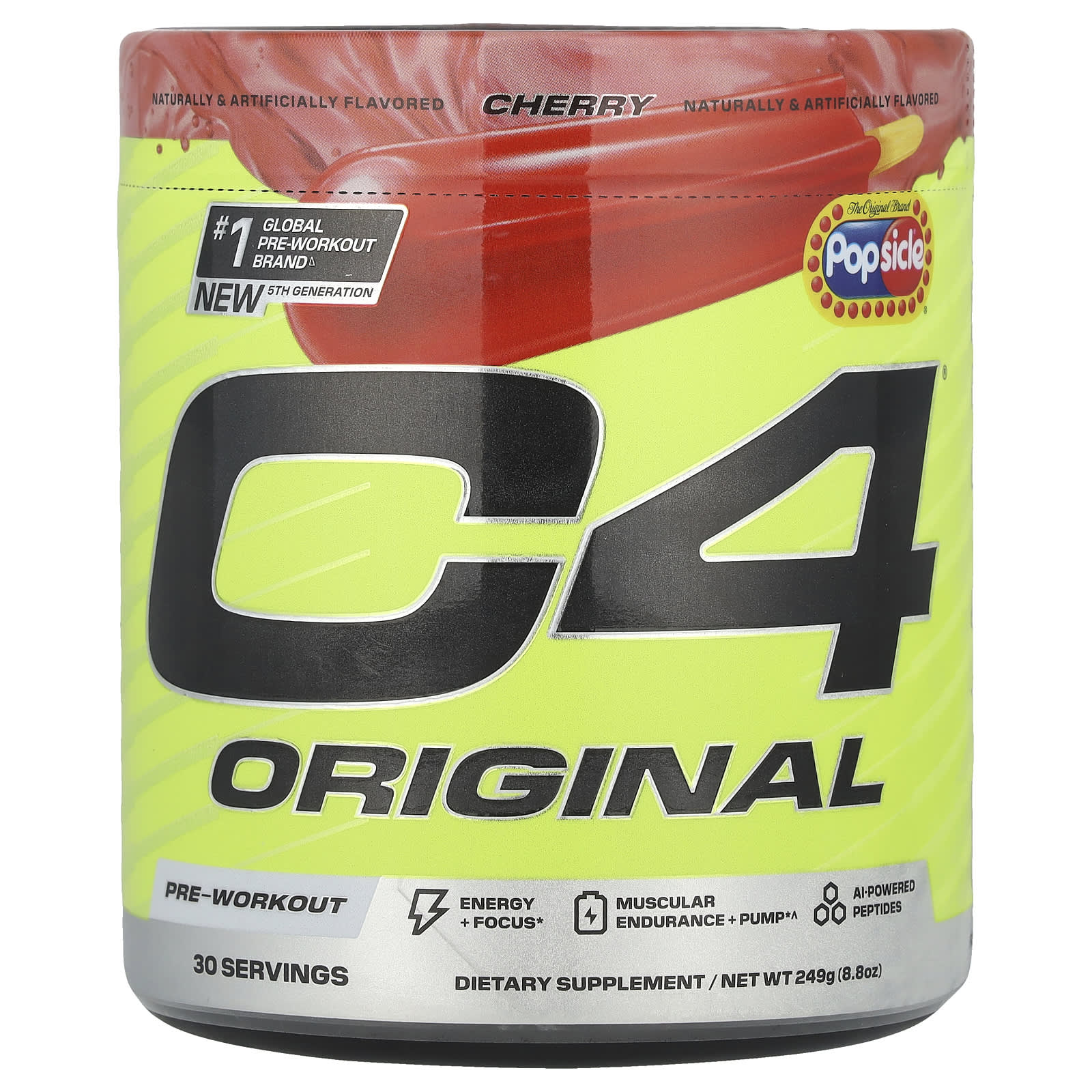 Cellucor C4 Original Pre-Workout Powder - Cherry Popsicle - Image 1