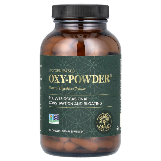 Natural Digestive Cleanse for Constipation Relief, 120 Capsules by Global Healing - Image 1