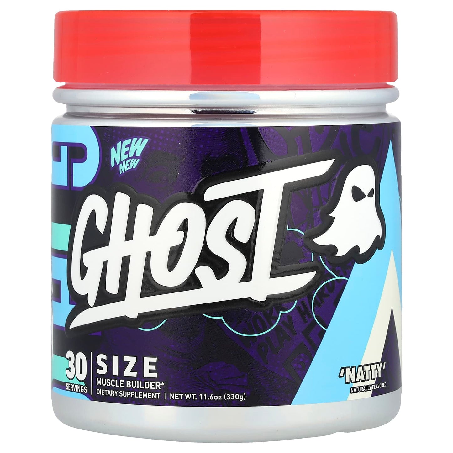Ghost Size: Clinically Dosed Muscle Builder for Men - Image 1
