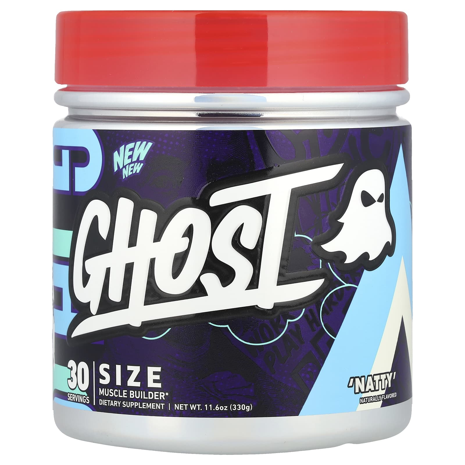 Ghost Size: Clinically Dosed Muscle Builder for Men - Image 1