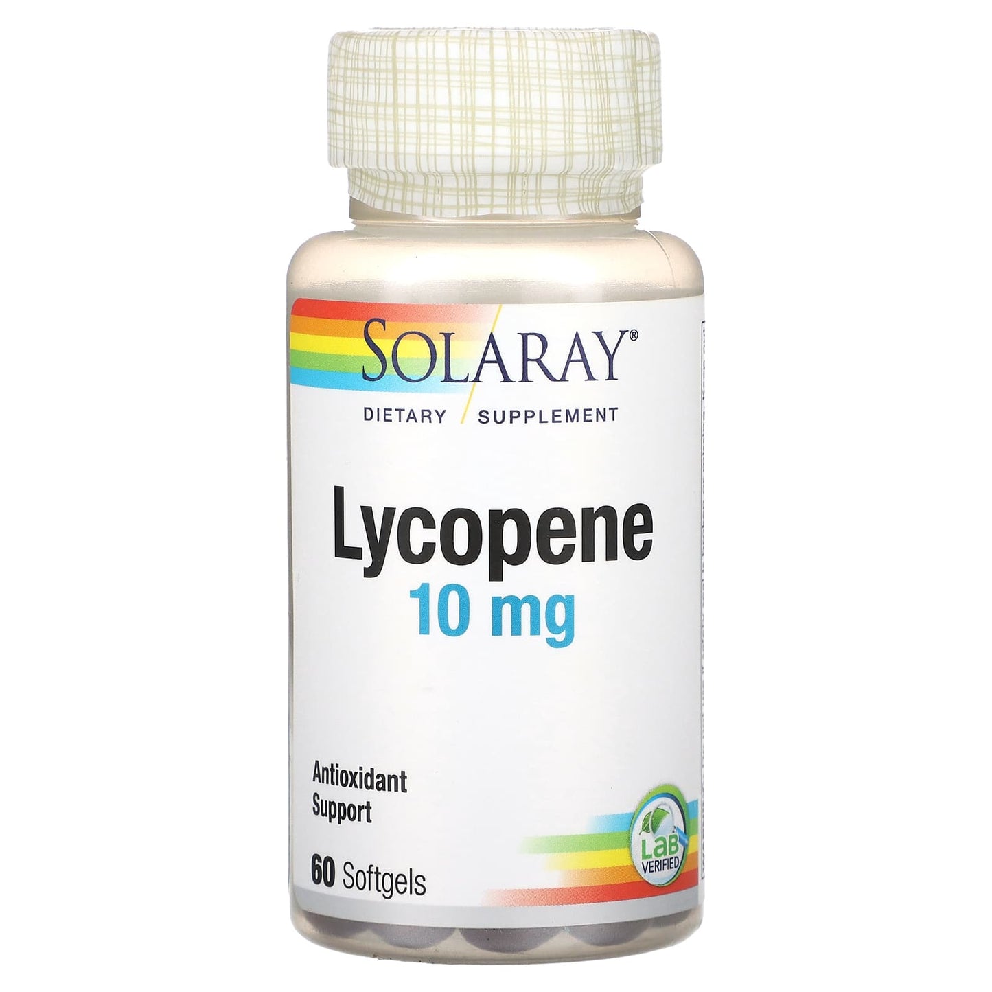 Solaray, Lycopene, 10 mg, 60 Softgels - Image 1
