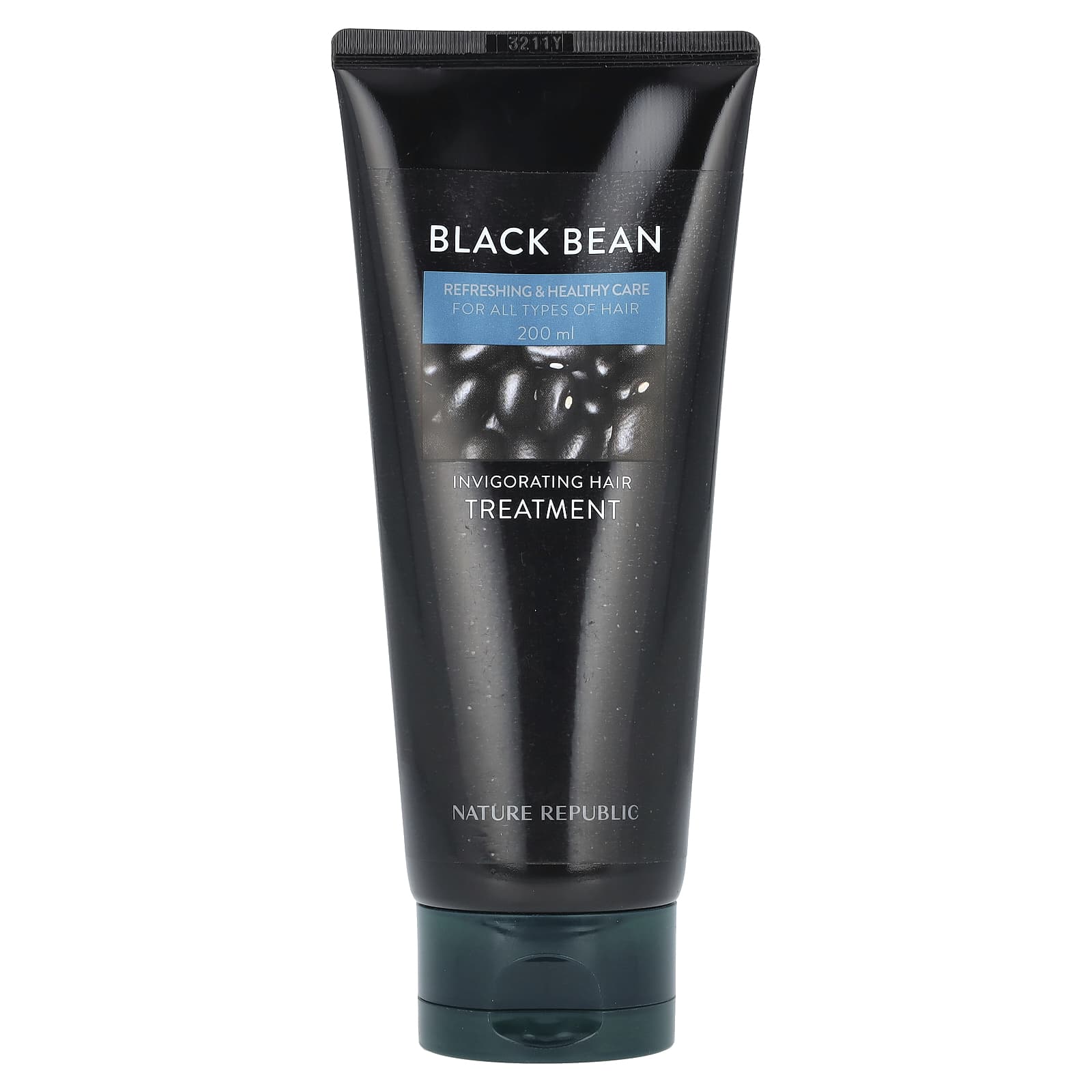 Nature Republic, Black Bean, Invigorating Hair Treatment, 6.76 fl oz (200 ml) - Image 1