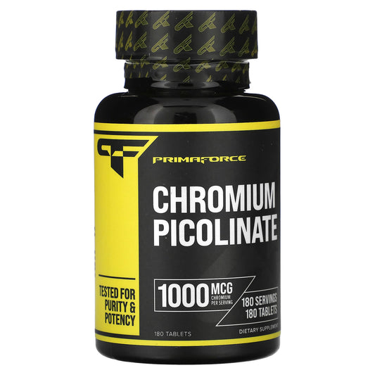 Primaforce, Chromium Picolinate, 1,000 mcg, 180 Tablets - Image 1