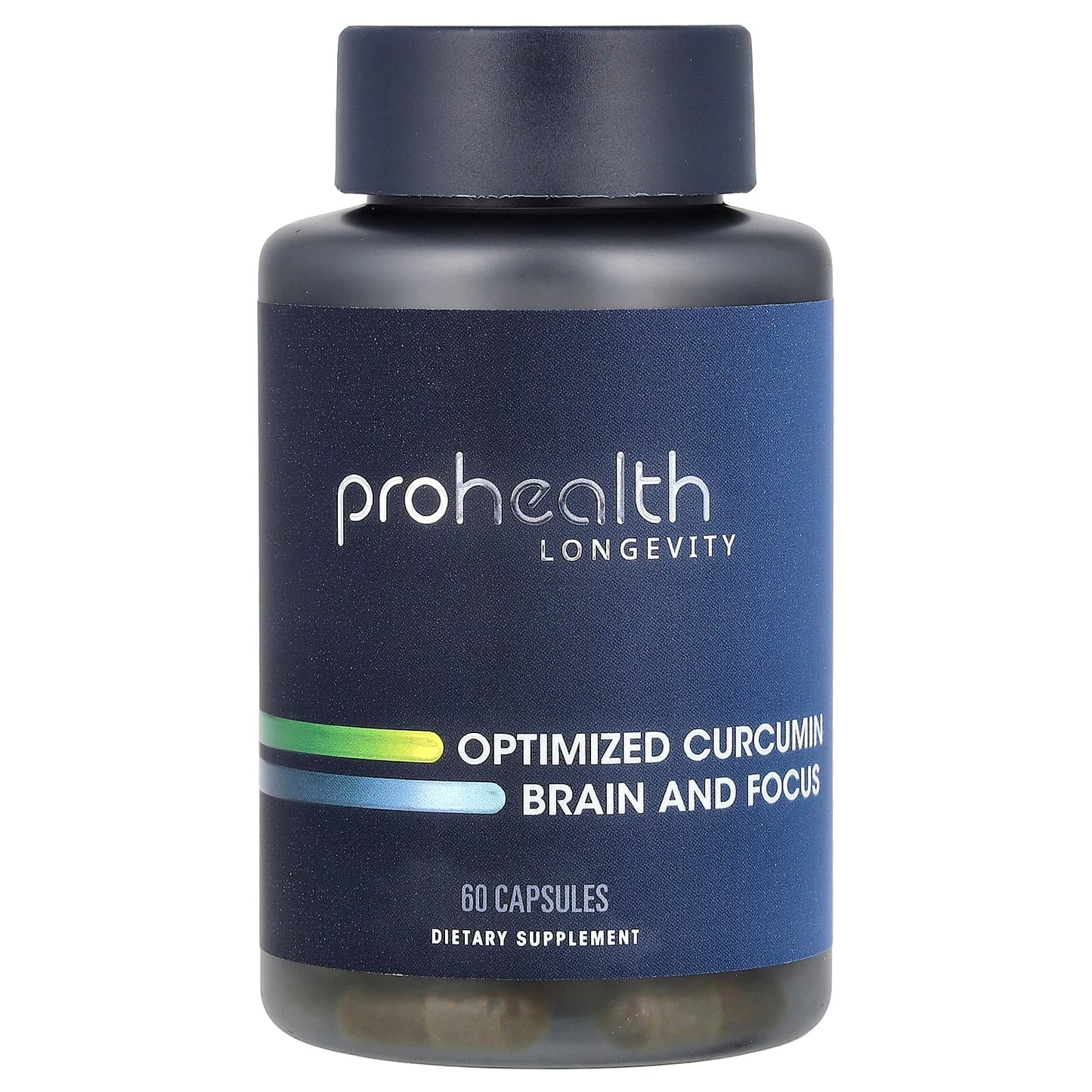 ProHealth Longevity, Optimized Curcumin, Brain and Focus, 60 Capsules - Image 1