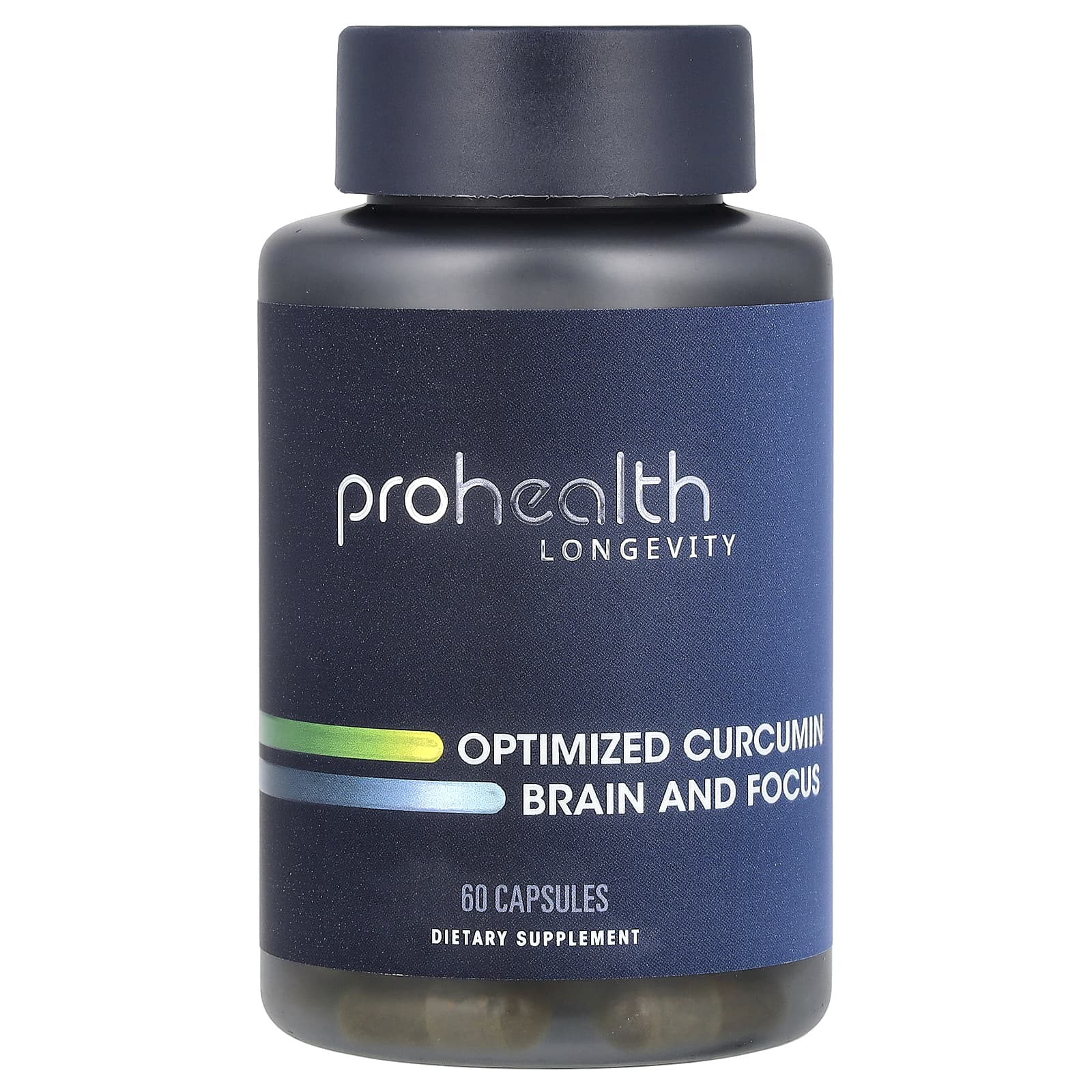 ProHealth Longevity, Optimized Curcumin, Brain and Focus, 60 Capsules - Image 1