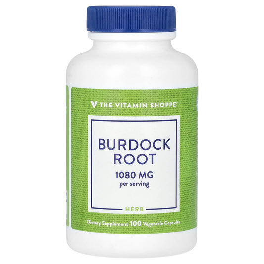 The Vitamin Shoppe, Burdock Root, 100 Vegetable Capsules (540 mg per Capsule) - Image 1