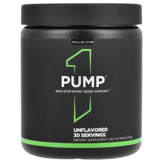 Rule One Proteins, Pump, Unflavored, 8.99 oz (255 g) - Image 1