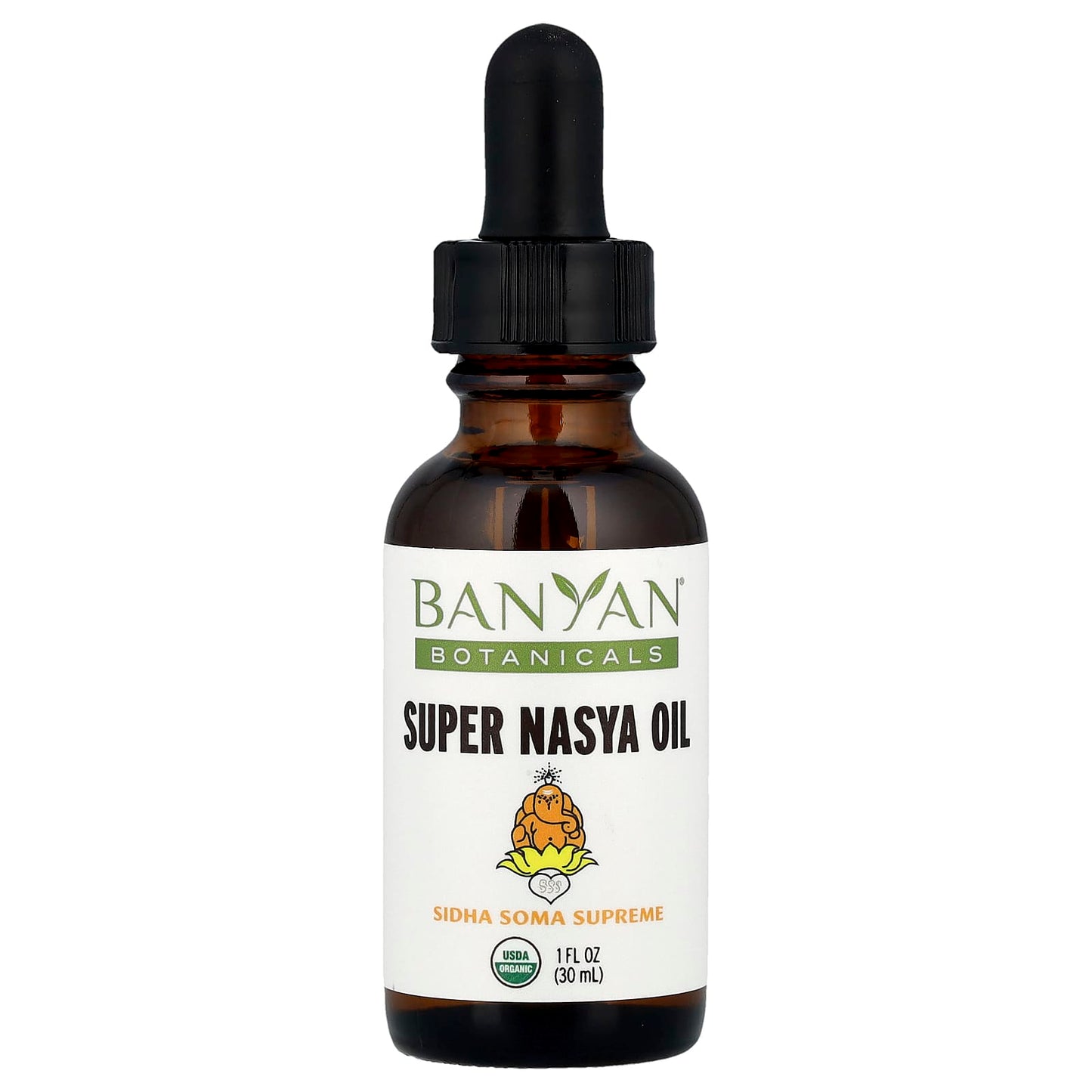 Organic Nasal Drops for Sinus Relief by Banyan Botanicals, 1 fl oz - Image 1