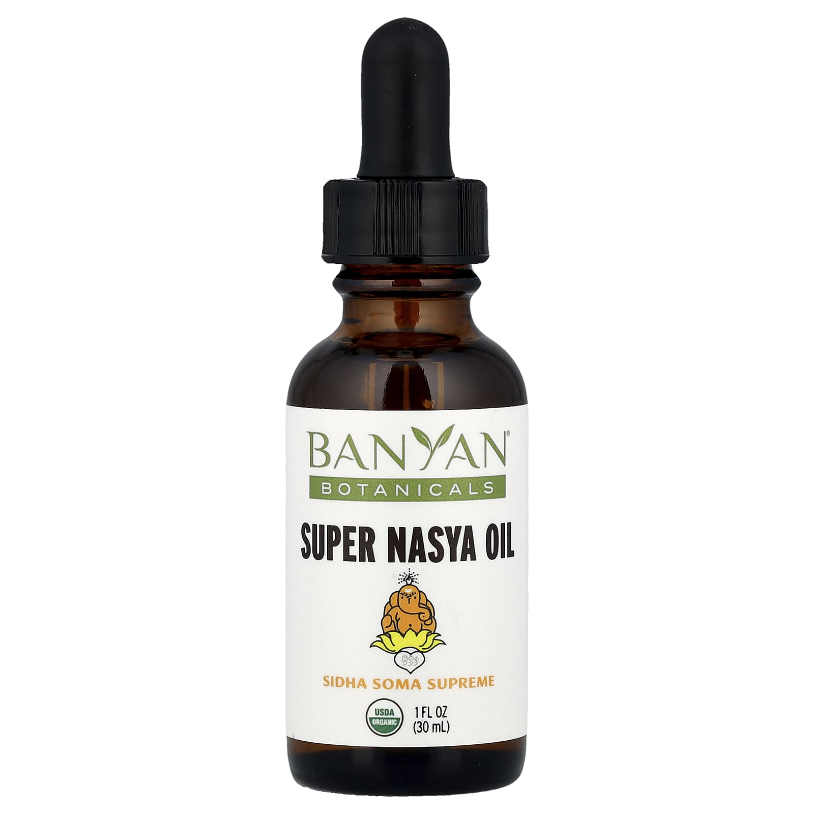 Organic Nasal Drops for Sinus Relief by Banyan Botanicals, 1 fl oz - Image 1