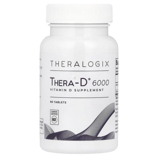 Theralogix, Thera-D 6000, 90 Tablets - Image 1
