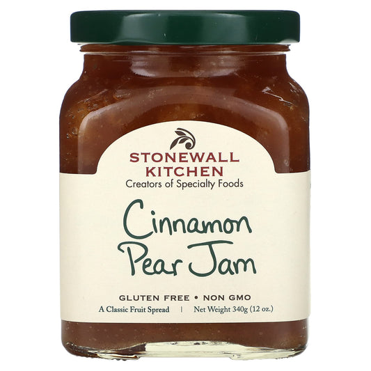 Stonewall Kitchen, Cinnamon Pear Jam, 12 oz (340 g) - Image 1