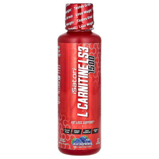 Isatori L-Carnitine LS3 1500 - Stimulant-Free Fat Loss Supplement - Image 1