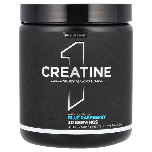 Rule One Proteins, Creatine, Blue Raspberry, 7.41 oz (210 g) - Image 1