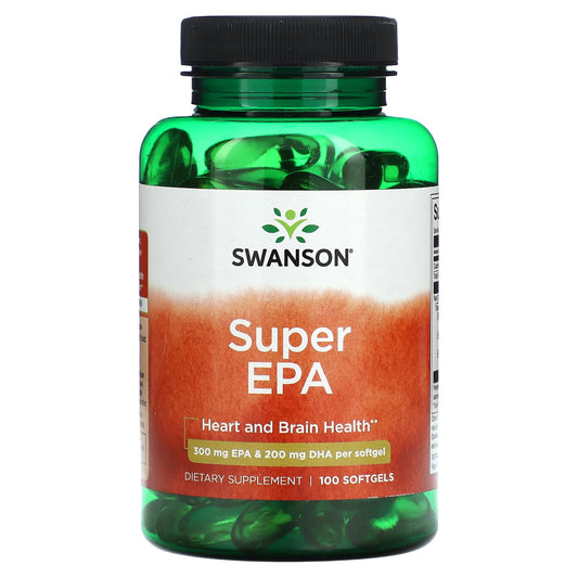 Swanson, Super EPA, 100 Softgels - Image 1