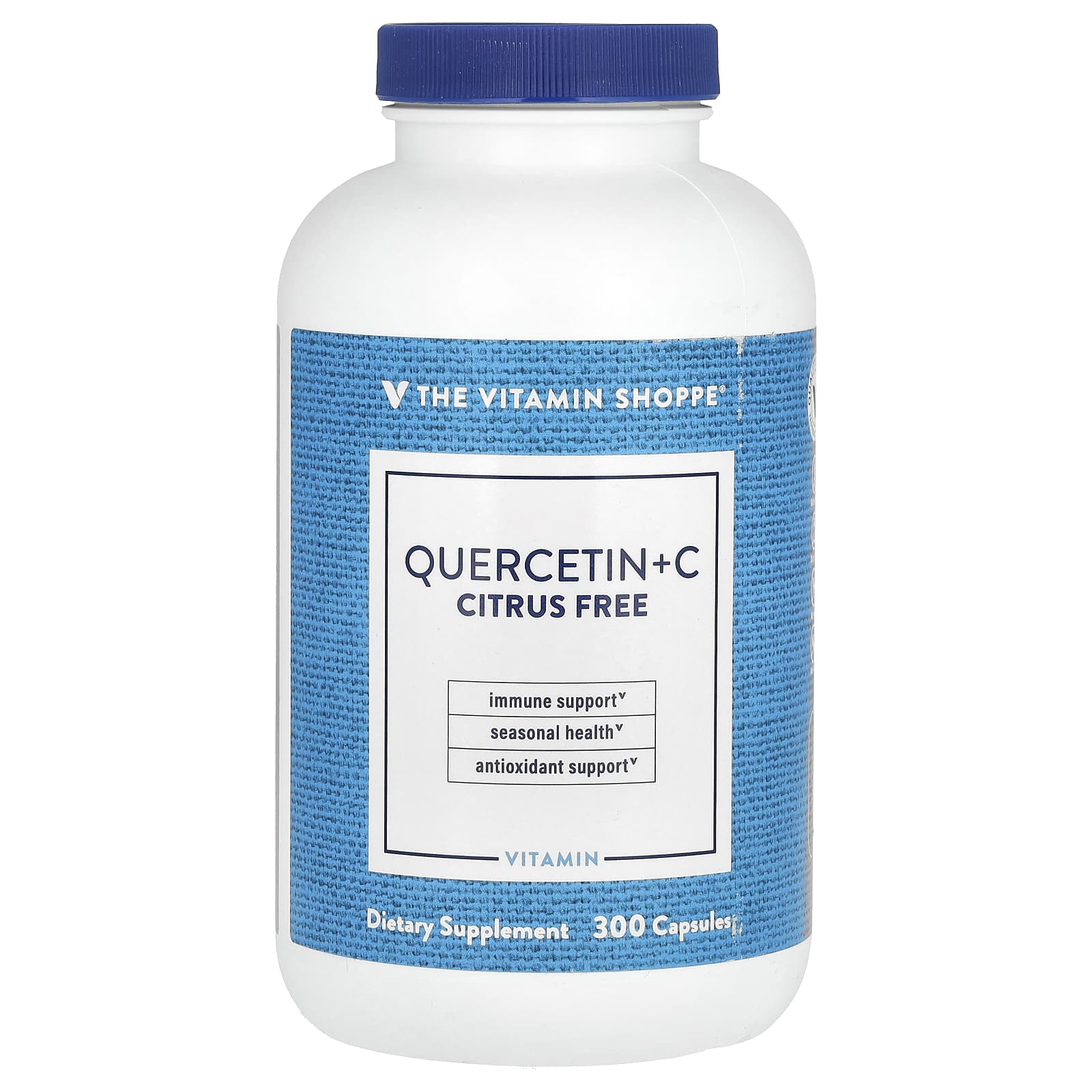 The Vitamin Shoppe, Quercetin + C, 300 Capsules - Image 1