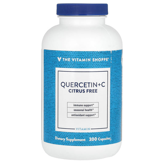 The Vitamin Shoppe, Quercetin + C, 300 Capsules - Image 1