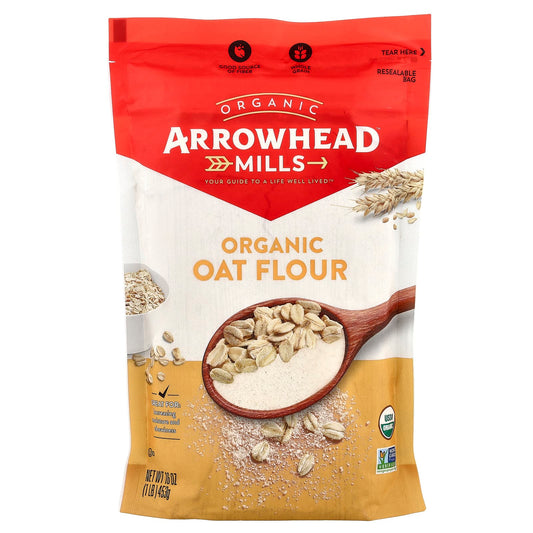 Organic Oat Flour | USDA Organic, Non-GMO, Whole Grain - Image 1