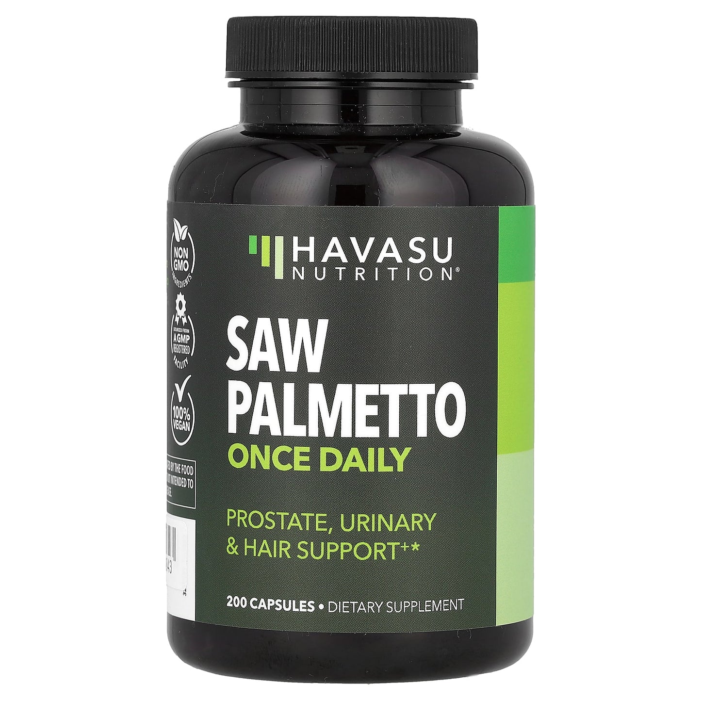 Havasu Nutrition Saw Palmetto 200 Capsules - Ultimate Prostate Support - Image 1