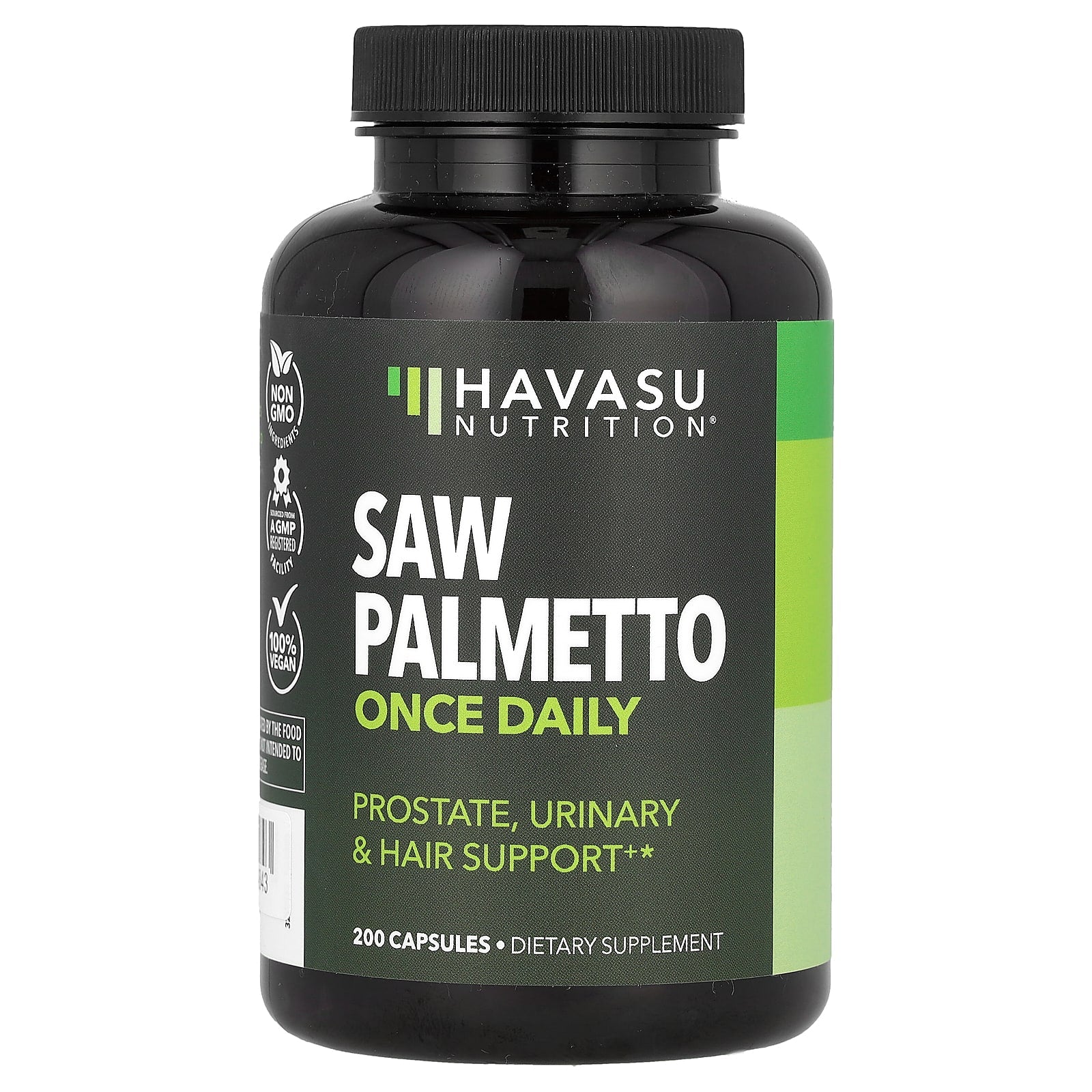 Havasu Nutrition Saw Palmetto 200 Capsules - Ultimate Prostate Support - Image 1