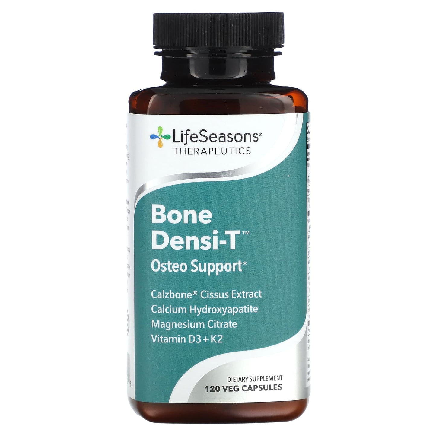 LifeSeasons, Bone Densi-T, Osteo Support, 120 Veg Capsules - Image 1