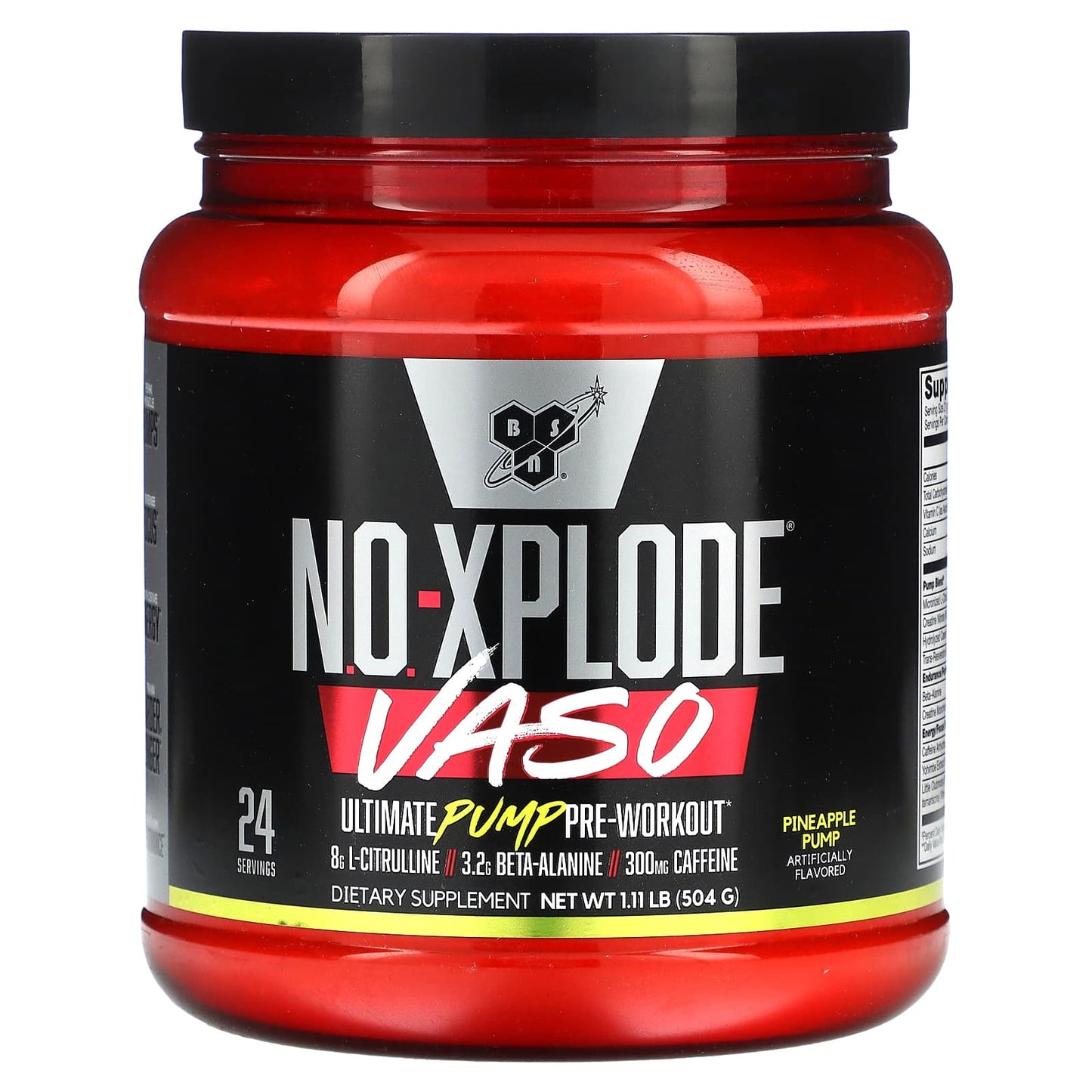 <strong>BSN N.O.-XPLODE VASO Pre-Workout Supplement</strong> - Explosive Energy & Pumps - Image 1