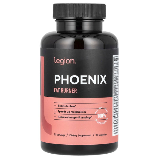 Legion Athletics, Phoenix, Fat Burner, 90 Capsules - Image 1