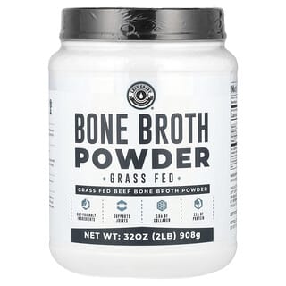 Grass Fed Beef Bone Broth Powder for Gut Health - 32 oz