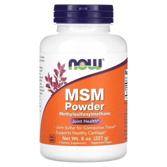 NOW Foods, MSM Powder, 8 oz (227 g) - Image 1