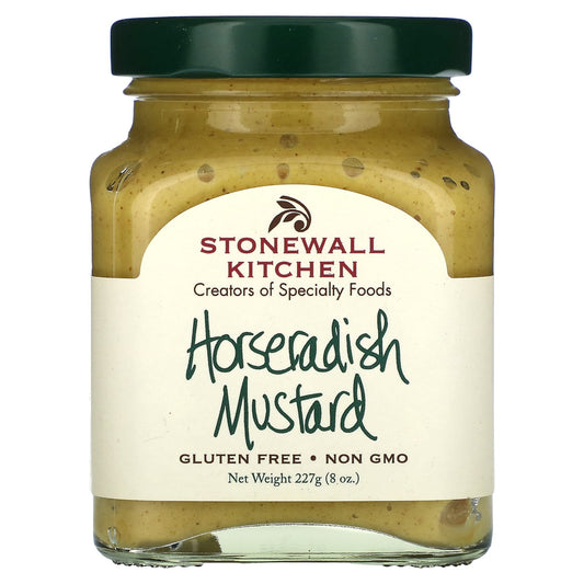 Stonewall Kitchen, Horseradish Mustard, 8 oz (227 g) - Image 1