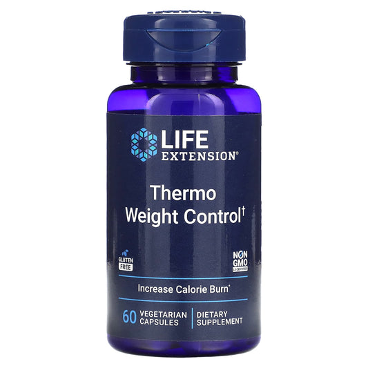Life Extension, Thermo Weight Control, 60 Vegetarian Capsules - Image 1