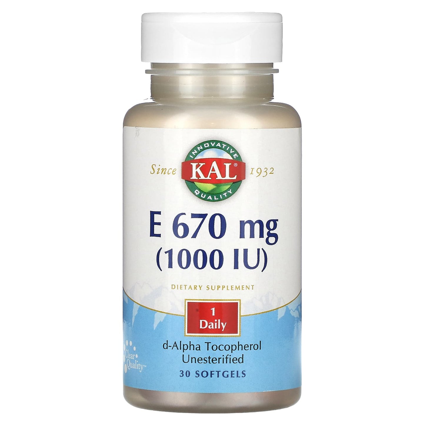 Vitamin E 670mg Softgels for Immune Support - Image 1