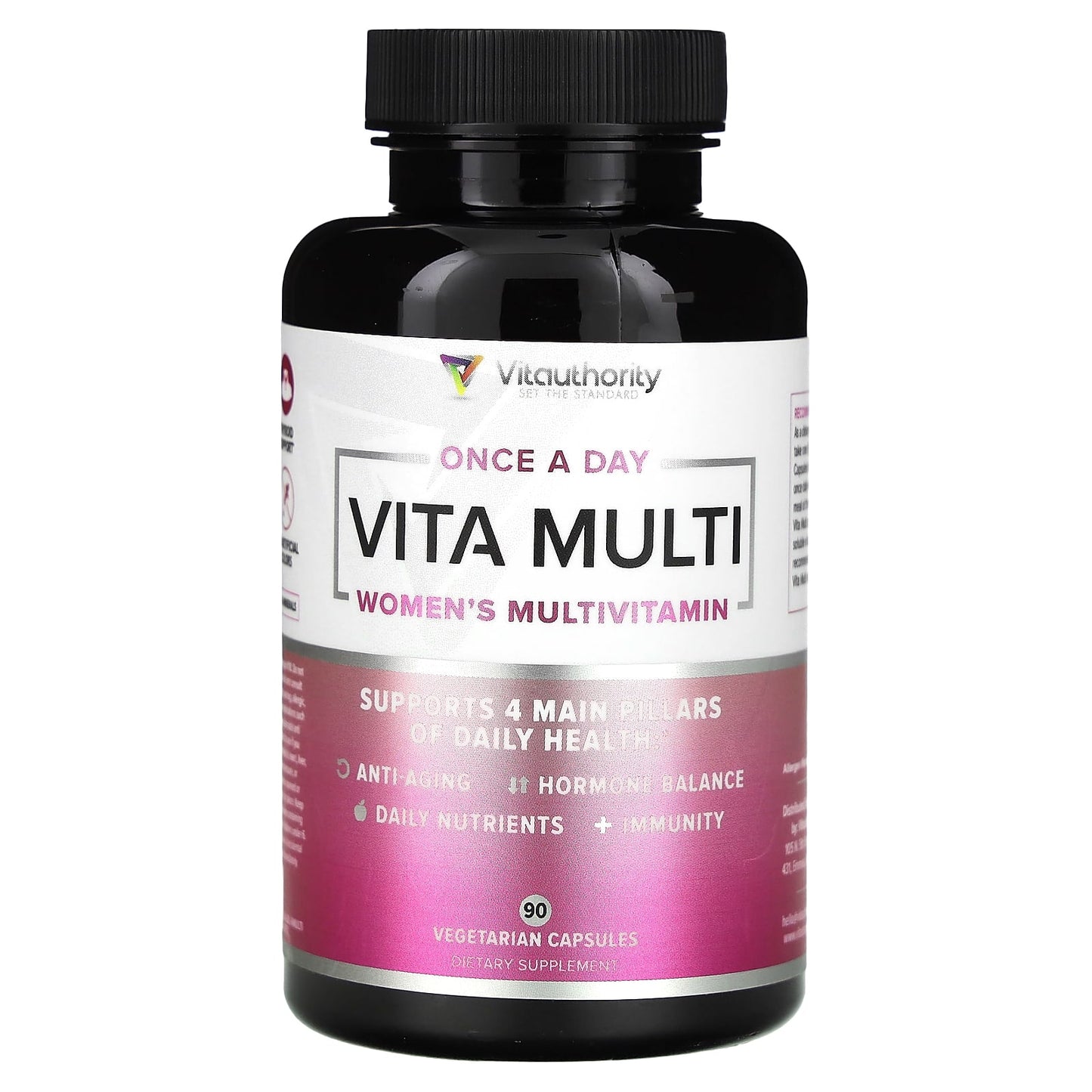 Vitauthority, Vita Multi, Women's Multivitamin, 90 Vegetarian Capsules - Image 1