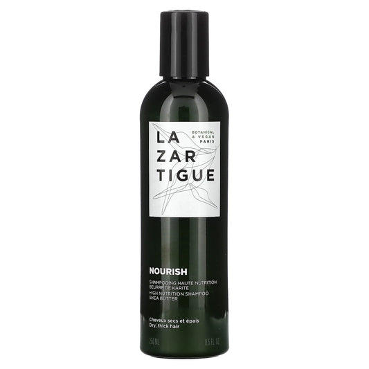Lazartigue, Nourish, High Nutrition Shampoo, Shea Butter, Dry, Thick Hair, 8.5 fl oz (250 ml) - Image 1