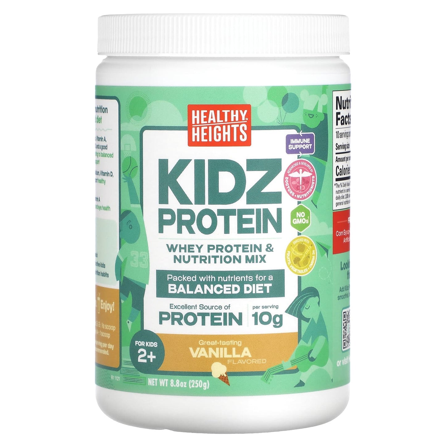 Healthy Kidz Vanilla Protein Shake Mix for Kids 2+, 250g - Image 1