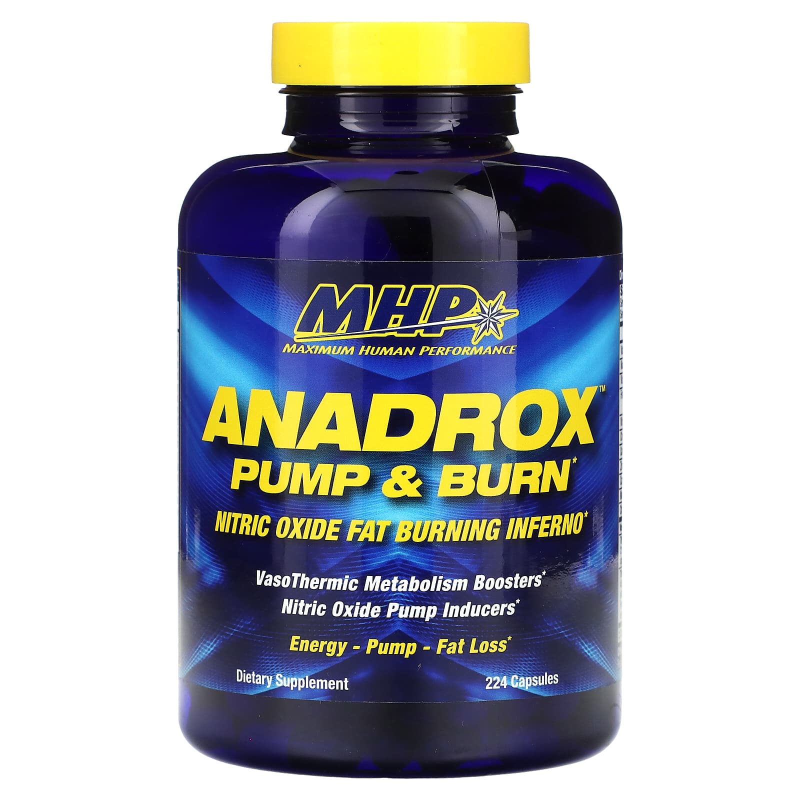 MHP, Anadrox Pump & Burn, 224 Capsules - Image 1