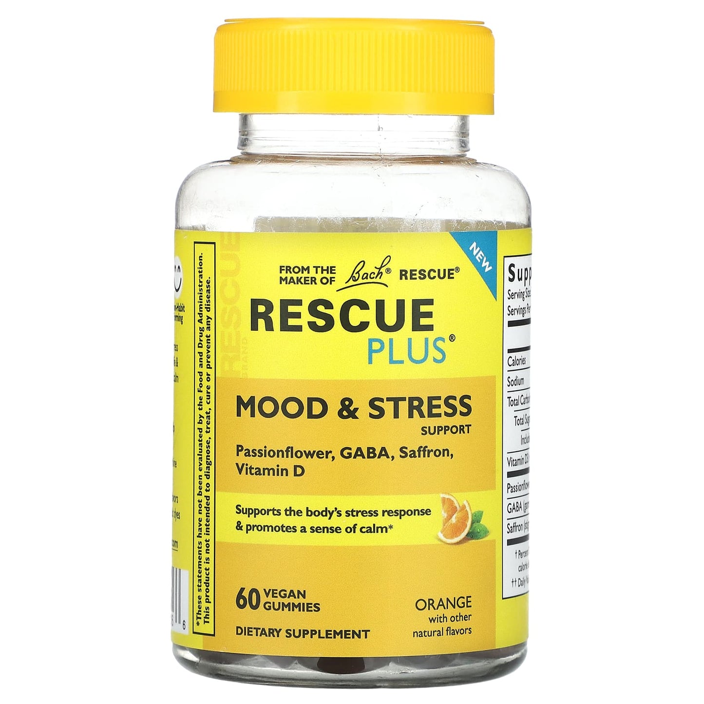 Stress Support Gummies by Bach - Vegan, Mood & Calm Supplement - Image 1