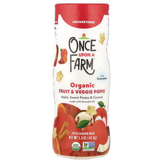 Organic Fruit & Veggie Puffs for Little Ones - Once Upon A Farm
