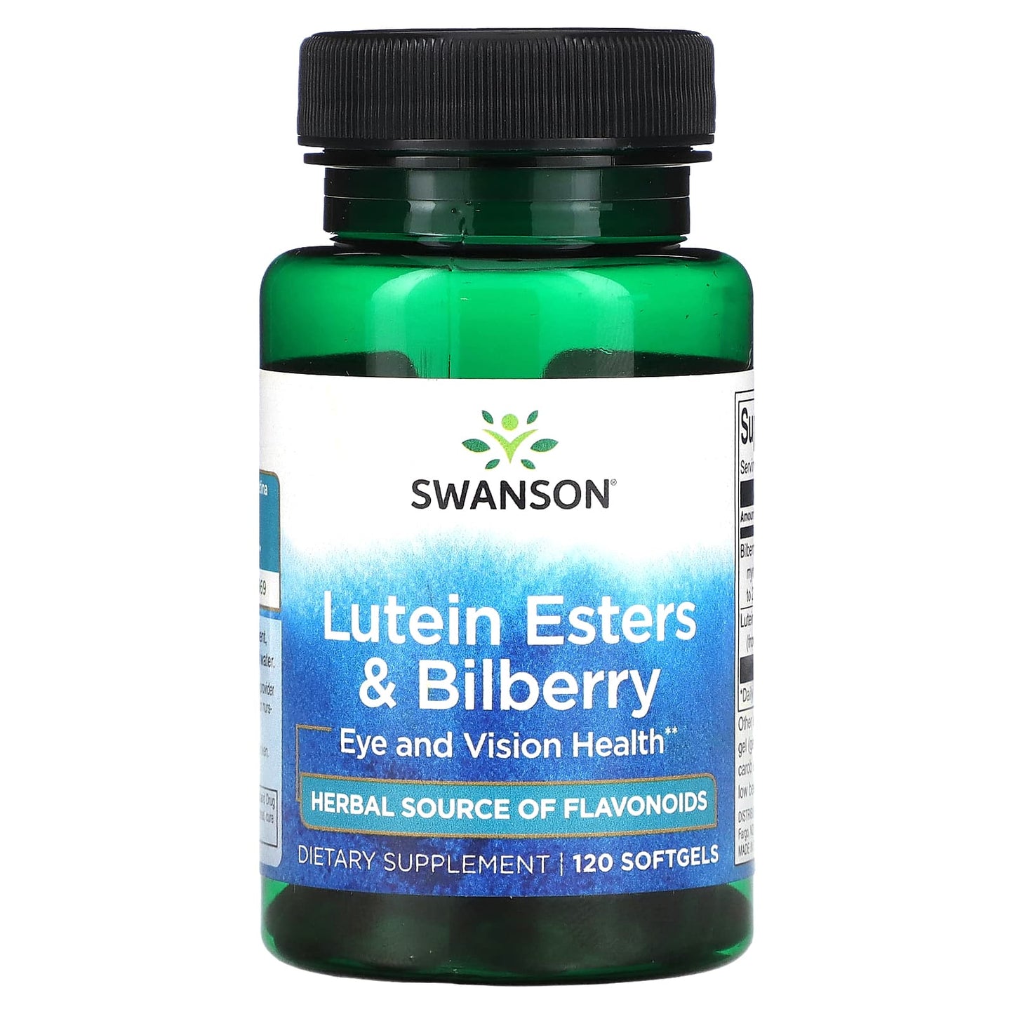 Swanson, Lutein Esters & Bilberry, 120 Softgels - Image 1