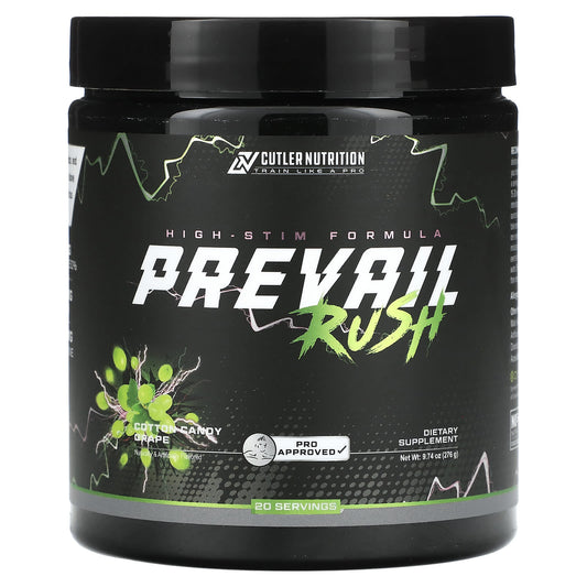 Cutler Nutrition Prevail Rush Pre-Workout: Ultimate Energy & Focus Formula - Image 1