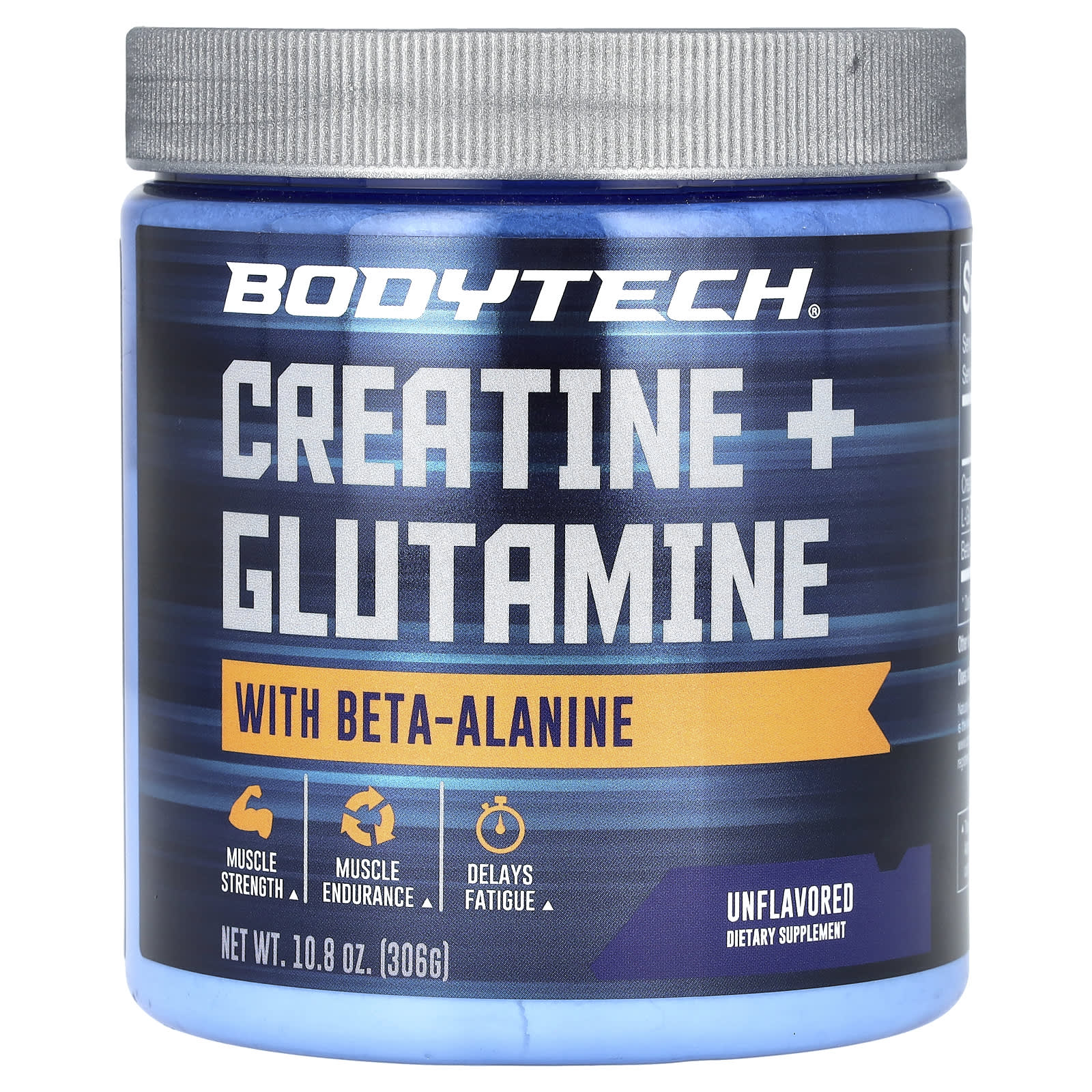 BodyTech Creatine Glutamine with Beta-Alanine for Strength & Endurance - Image 1