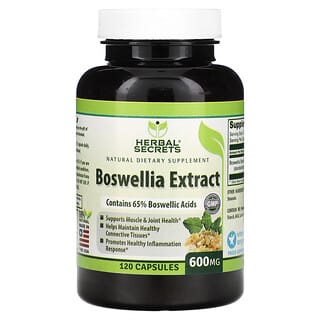 Boswellia Extract 600mg - Natural Joint Pain Relief