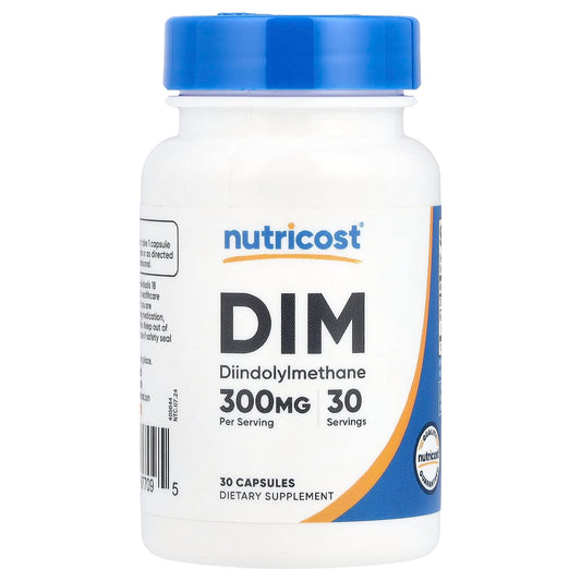 Nutricost, DIM, 300 mg, 30 Capsules - Image 1