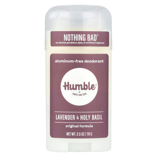 Natural Deodorant, Aluminum-Free, Lavender & Holy Basil - Cruelty-Free & Vegan Friendly - Image 1