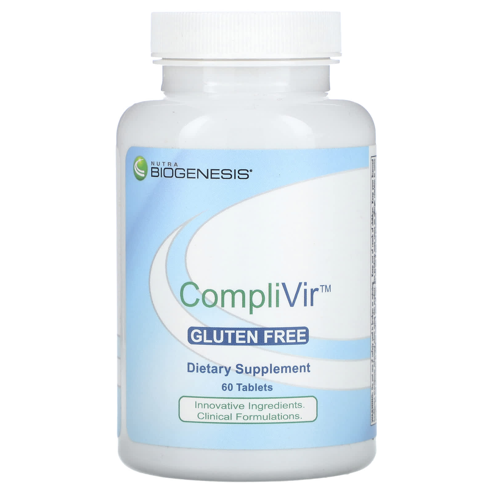 Nutra BioGenesis, CompliVir, 60 Tablets - Image 1