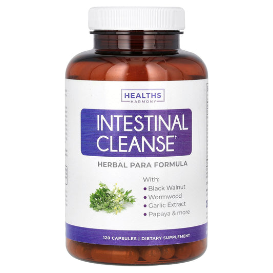 Intestinal Cleanse & Support | 120 Capsules by Healths Harmony - Image 1